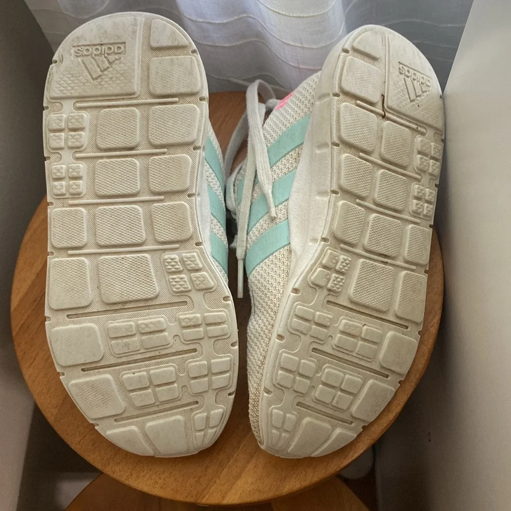Adidas Swift 13K White and Aqua - Picture 6 of 6